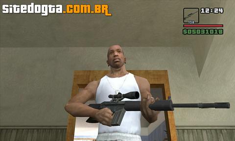 Rifle MSG 90 para GTA San Andreas
