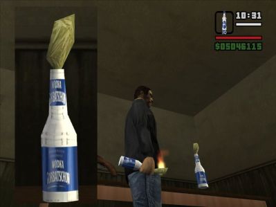 Coquetel molotov de vodka para GTA San Andreas