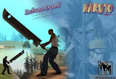 Zabuza Sword do Naruto