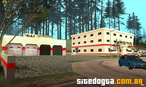 Mod da Base Comunitaria da PMESP em Dillimore para GTA San Andreas