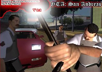 Mod de Policias da PM de São Paulo para GTA San Andreas