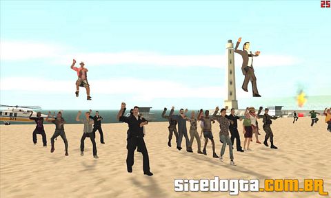 Mod do Gangnam Style para GTA San Andreas