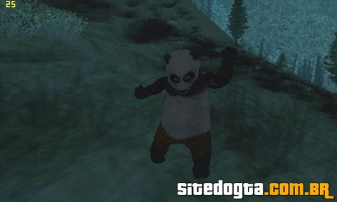 Mod do Kung Fu Panda para GTA San Andreas
