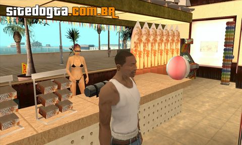 Mod da loja de praia para GTA San Andreas
