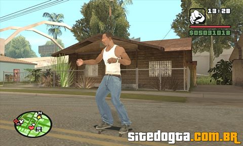 Mod do Skate para GTA San Andreas