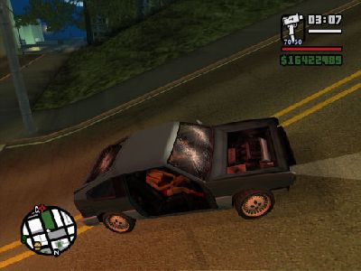 Mod de Vidro mais realista nos carros para GTA San Andreas