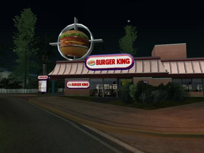 Mod do Burger King para GTA San Andreas