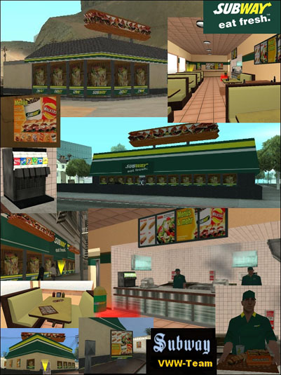 Mod da Subway para GTA San Andreas