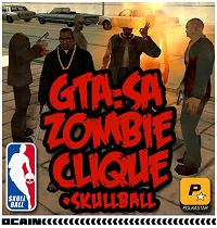 Mod Zombie Clique Skullball para GTA San Andreas