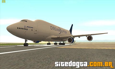 Boeing 747 LCF para GTA San Andreas