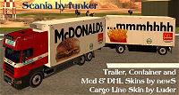 Caminhão do McDonalds para GTA San Andreas