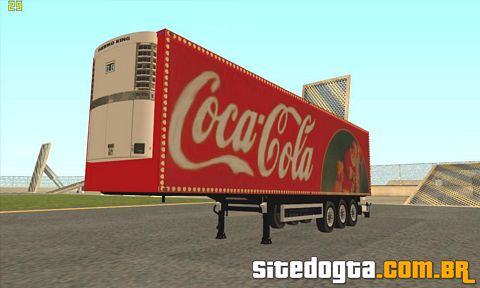 Caminhão da Coca-Cola para GTA San Andreas
