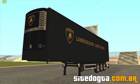 Carreta da Lamborghini para GTA San Andreas