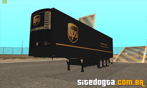 Carreta da UPS para GTA San Andreas