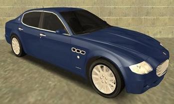 Maserati Quattroporte para GTA San Andreas