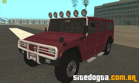 Toyota Mega Cruiser para GTA San Andreas
