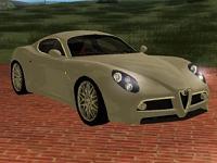 Alfa Romeo Competizione 8C para GTA San Andreas