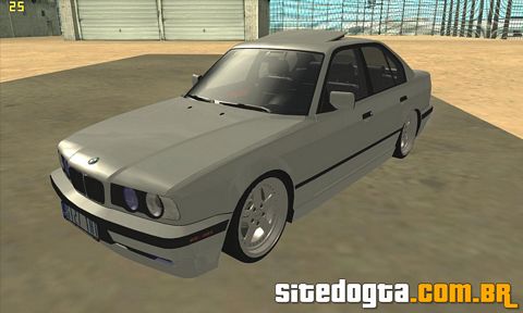 BMW 540i (E34) V8 para GTA San Andreas