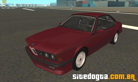 BMW M635CSi para GTA San Andreas