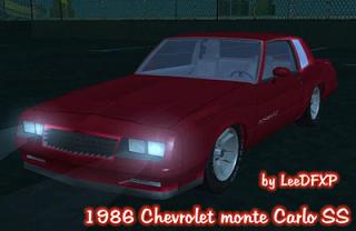 Chevrolet Monte Carlo SS 1986 para GTA San Andreas