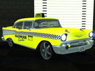 Chevrolet Bel-Air Taxi para GTA San Andreas