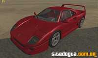 Ferrari F40 Black Revel para GTA San Andreas