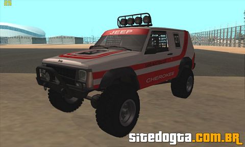 Jeep Cherokee 1984 Sandking para GTA San Andreas