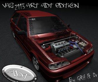 Lada 2113 ADT Art Tuning para GTA San Andreas