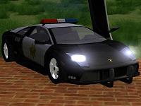 Lamborghini Murcielago Police para GTA San Andreas