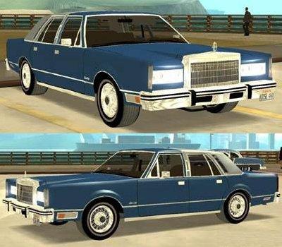 Lincoln Town Car 1986 para GTA San Andreas