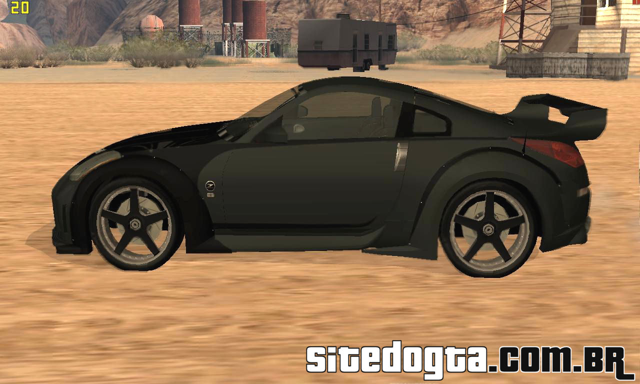 Nissan 350z tokyo drift gta sa mod #2