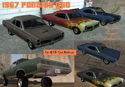 Pontiac GTO 1967 para GTA San Andreas para GTA San Andreas