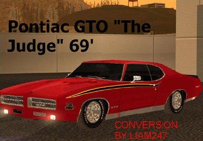 Pontiac GTO The Judge 1969 para GTA San Andreas
