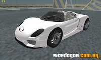 Porsche 918 Spider para GTA San Andreas