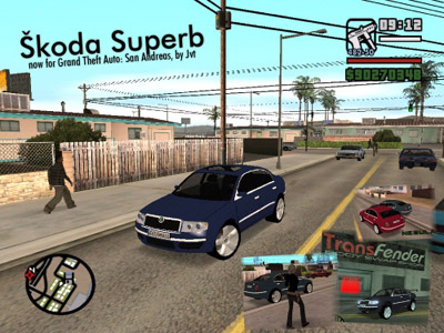 Skoda Superb para GTA San Andreas