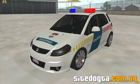 Suzuki SX-4 Hungary Police 2011 para GTA San Andreas