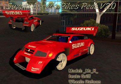 Suzuki Escudo Pikes Peak para GTA San Andreas