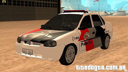 Chevrolet Corsa Classic da PM de São Paulo para GTA San Andreas