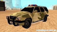 Chevrolet Blazer do Exército para GTA San Andreas