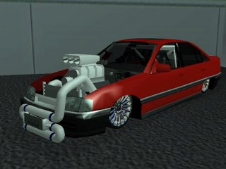 Chevrolet Omega GLS 97 de Arrancada para GTA San Andreas