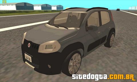 Fiat Novo Uno Way para GTA San Andreas