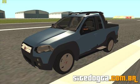 Fiat Strada Adventure Locker para GTA San Andreas