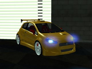 Fiat Grande Punto Tuning para GTA San Andreas