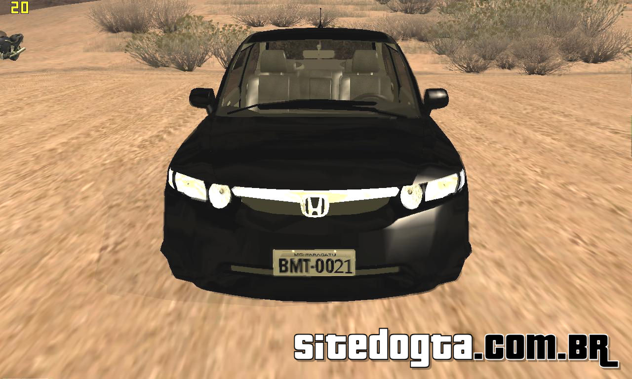 Gta san andreas honda civic 2007 mod #4