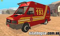 Iveco Daily dos bombeiros para GTA San Andreas