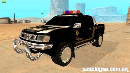 Nissan Frontier da Policia Federal para GTA San Andreas