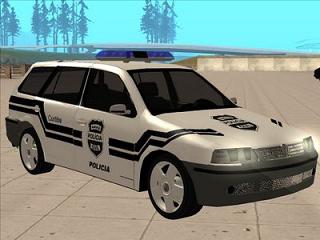 Volkswagen Parati da Polícia para GTA San Andreas