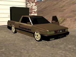 Volkswagen Saveiro Pancado para GTA San Andreas