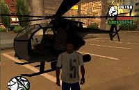 Helicóptero AH-6C Little Bird para GTA San Andreas