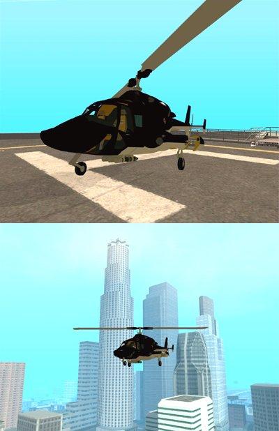 Airwolf para GTA San Andreas